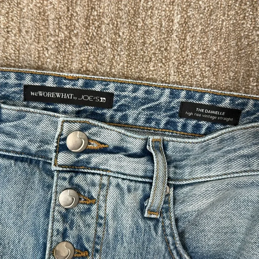 WeWoreWhat x Joe’s Jeans Collab The Danielle High Rise Vintage Straight Women 29